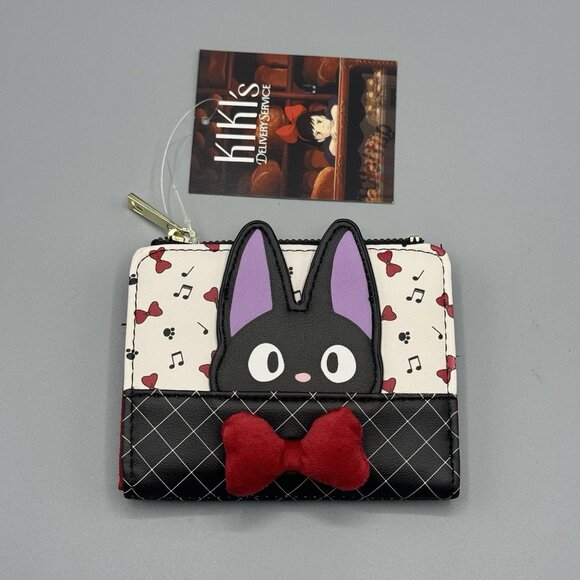 Her Universe Handbags - Her Universe Studio Ghibli Kiki's Delivery Service Jiji Mini Wallet NEW